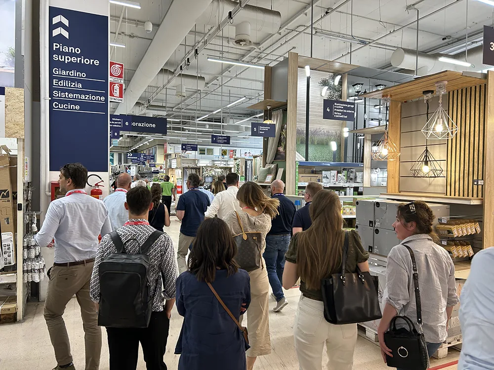 GLOBAL DIY SUMMIT 2024 - Lo Store Tour da LEROY MERLIN
