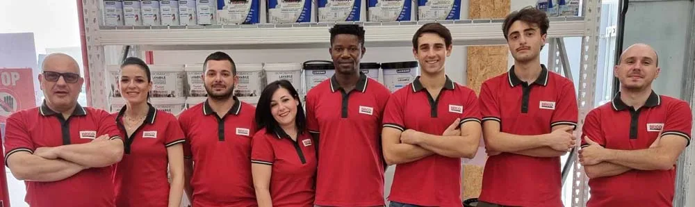 Bricocenter a Trapani, lo staff