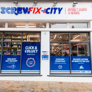 Screwfix apre a Londra con il formato “City”