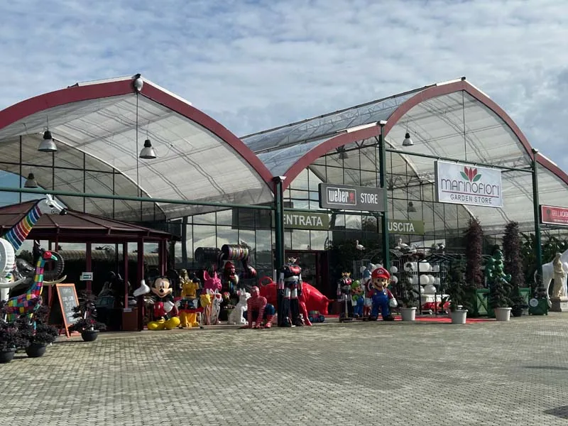 Il garden Marini Fiori a Rivoli (TO)