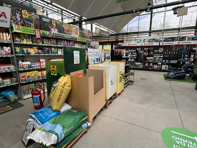 Il garden Marini Fiori a Rivoli (TO)