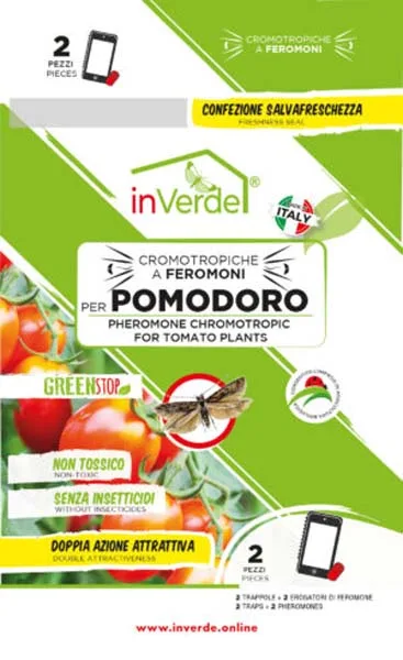 Trappole cromotropiche a feromoni inVerde