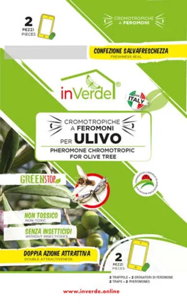 Trappole cromotropiche a feromoni inVerde