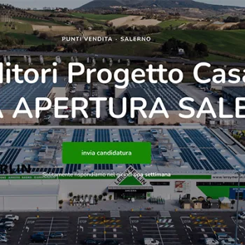 Leroy Merlin assume per il negozio di Salerno