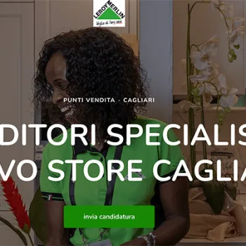 Leroy Merlin assume a Cagliari