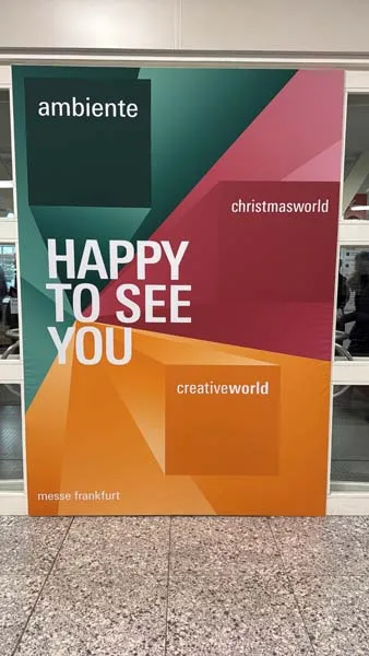 Fiere dei beni di consumo a Francoforte, 2025