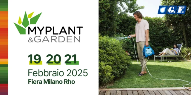 G.F. presenta le novità 2025 al MYPLANT & GARDEN