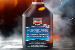 Il detergente Hurricane nella linea Car Care PRO di Arexons
