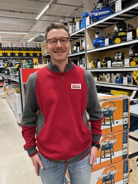 Edoardo Smith, direttore del negozio di Vercelli