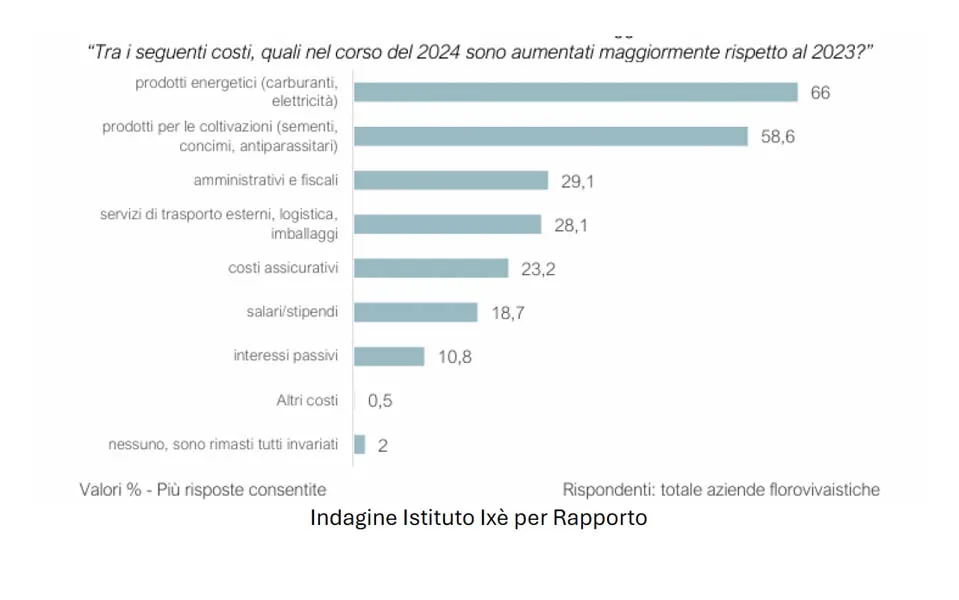 Primo Rapporto sul florovivaismo italiano® 2024