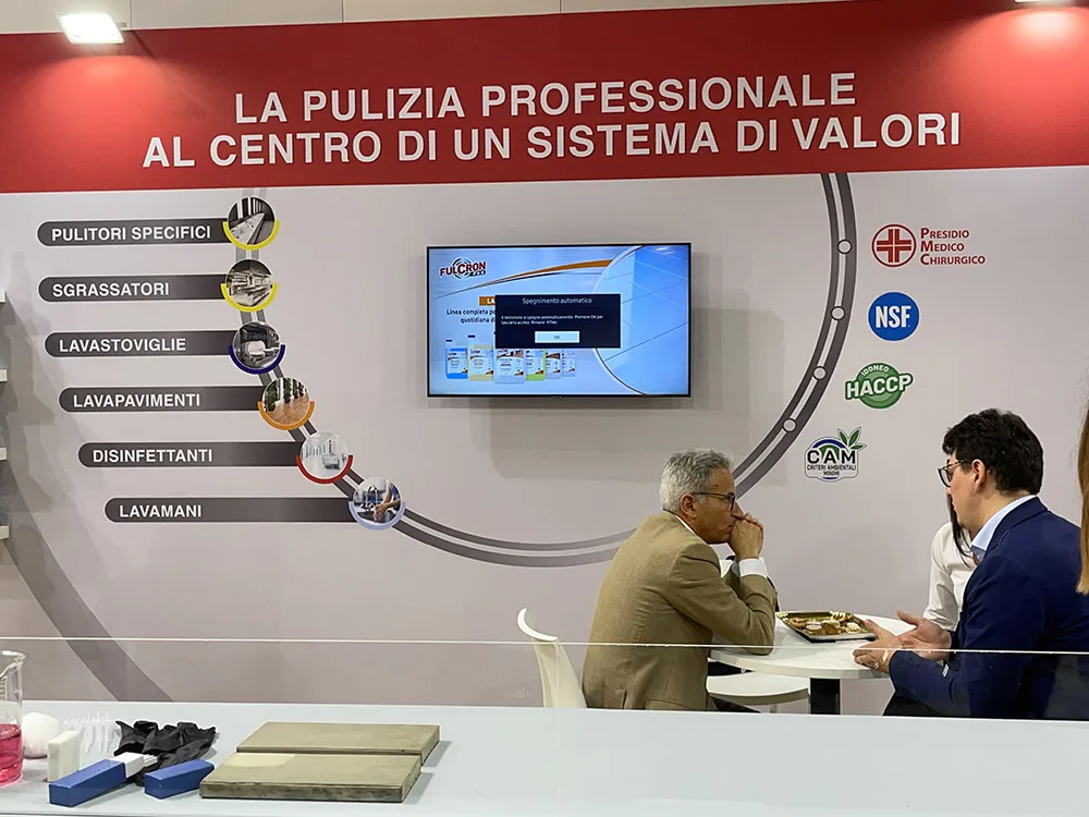 Fulcron PRO di Arexons a ISSA Pulire 2025