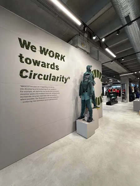 Lo showroom Mascot a Bergamo