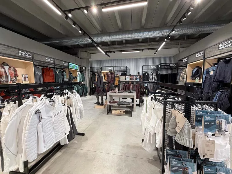Lo showroom Mascot a Bergamo