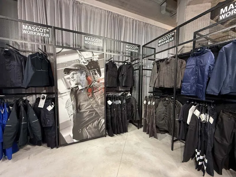 Lo showroom Mascot a Bergamo