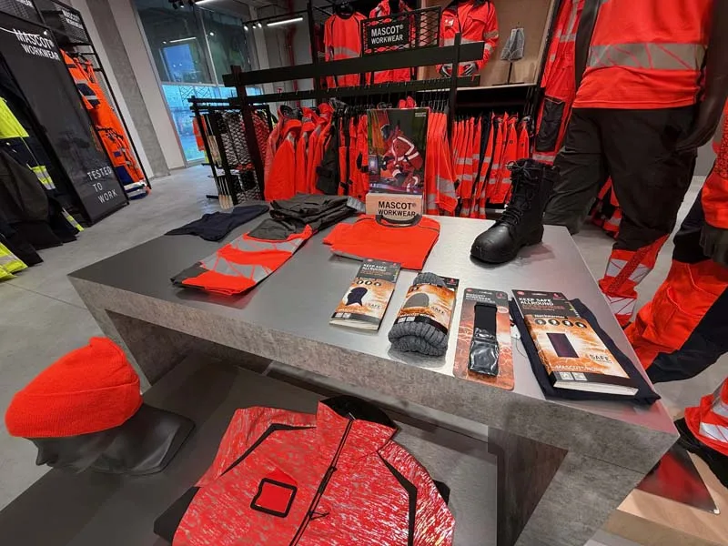 Lo showroom Mascot a Bergamo