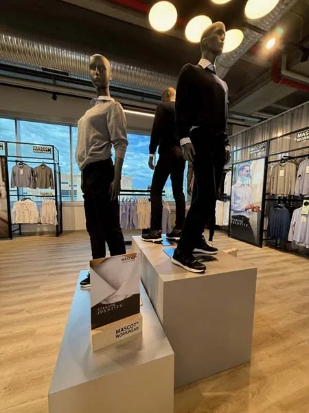 Lo showroom Mascot a Bergamo