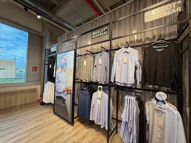 Lo showroom Mascot a Bergamo