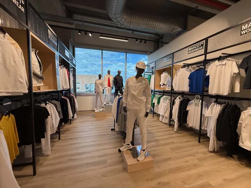 Lo showroom Mascot a Bergamo