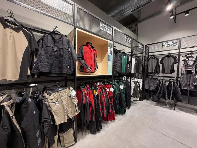 Lo showroom Mascot a Bergamo