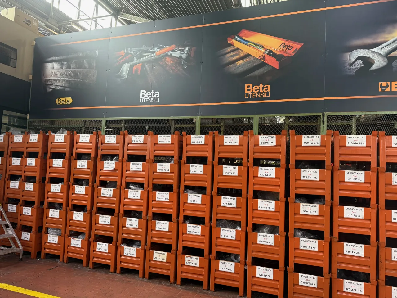 La visita allo stabilimento Beta di Castiglione D'Adda