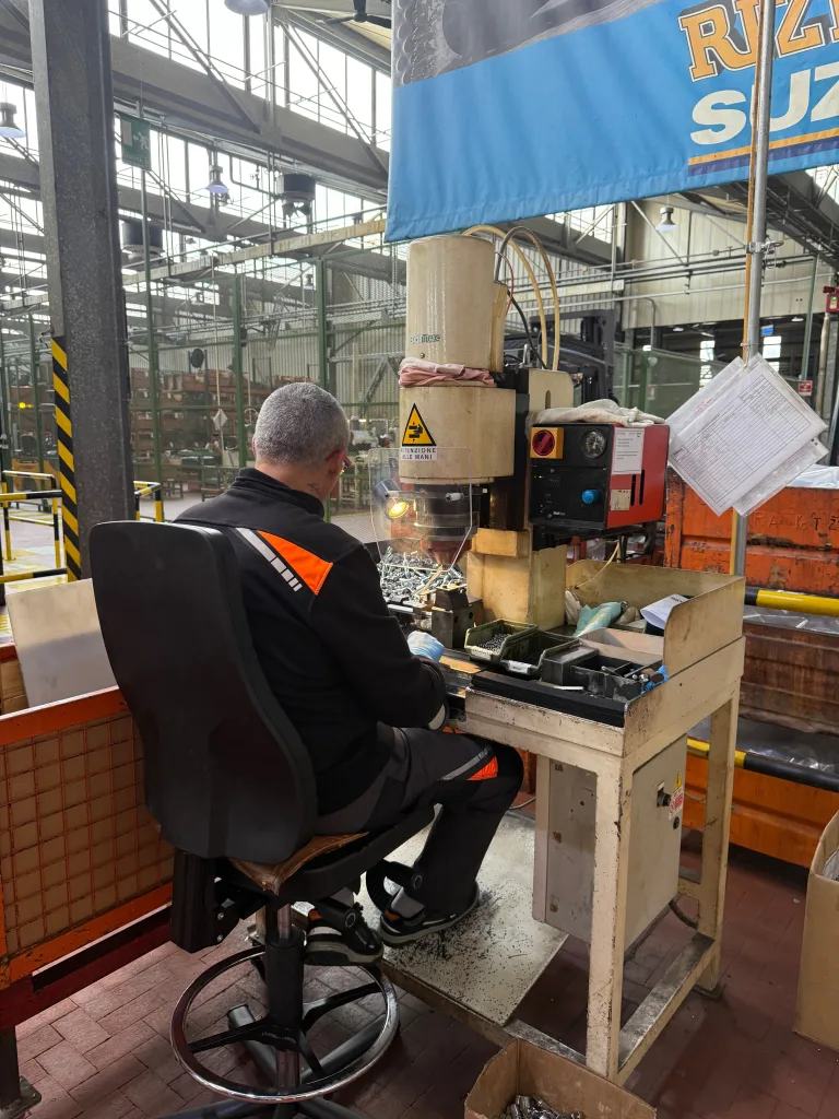 La visita allo stabilimento Beta di Castiglione D'Adda