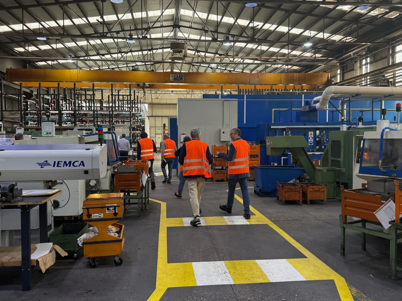 La visita allo stabilimento Beta di Castiglione D'Adda