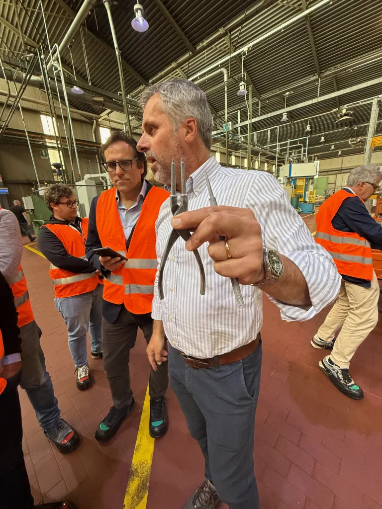 La visita allo stabilimento Beta di Castiglione D'Adda