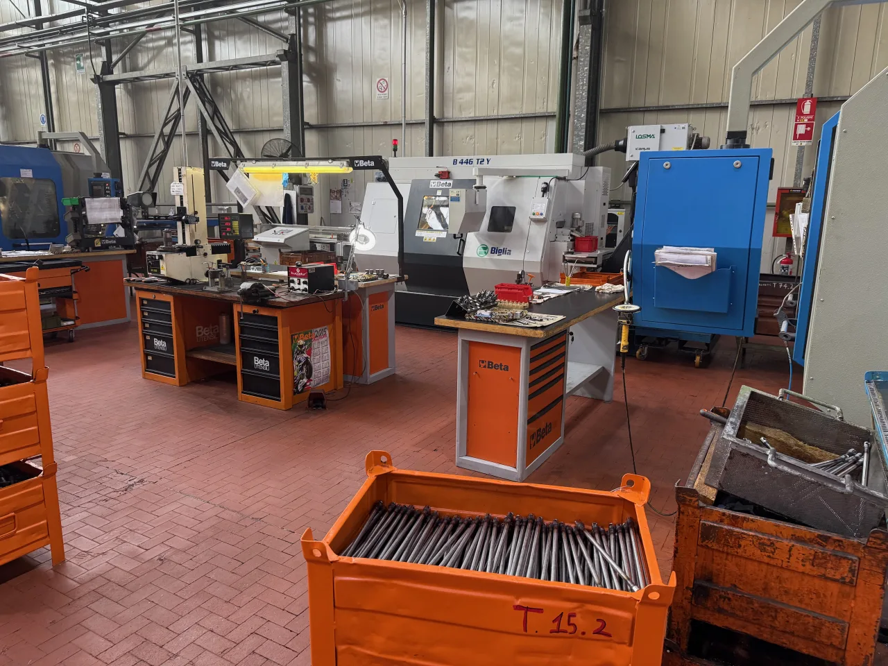 La visita allo stabilimento Beta di Castiglione D'Adda