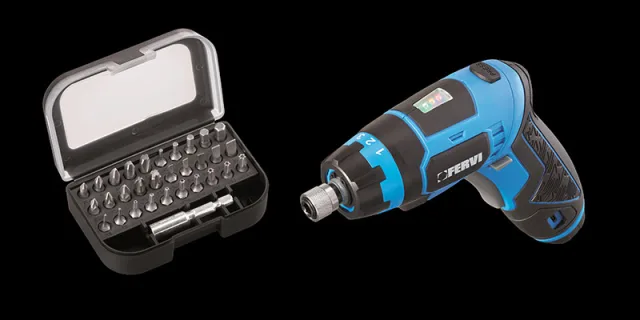 Un mini-avvitatore Fervi per privati e professionisti