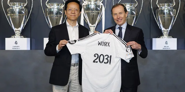 Worx è sponsor ufficiale del Real Madrid