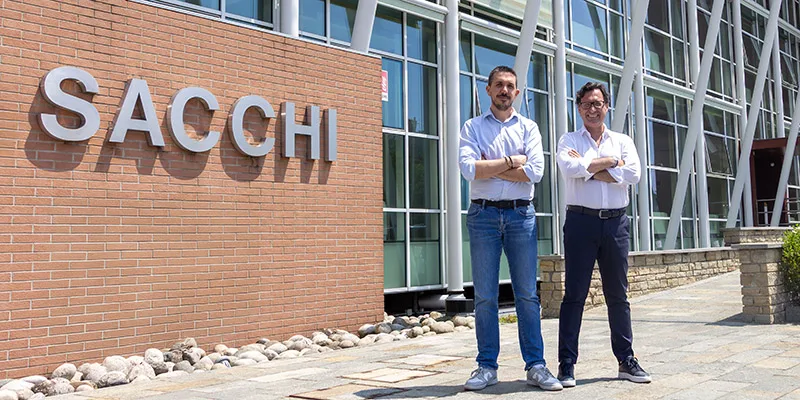 Alessandro Gatti e Maurizio Baseggio di Sacchi Elettroforniture