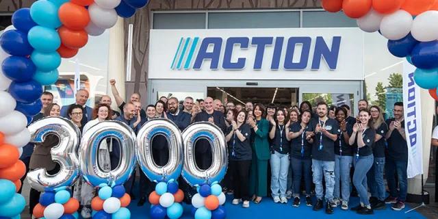 Action apre il 3.000° negozio in Europa e il 157° in Italia