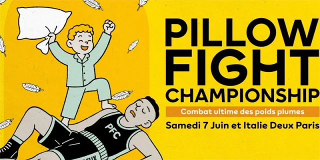 IKEA porta il Pillow Fight Championship a Parigi