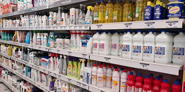 Tra i Reparti. Prodotti per la pulizia