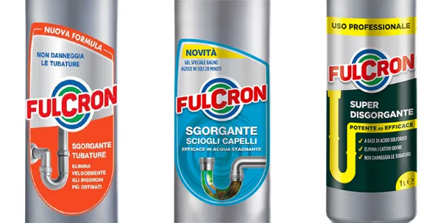 Sgorganti Fulcron per il ripristino rapido delle tubature