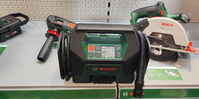 La pompa pneumatica Pao 18V di Bosch