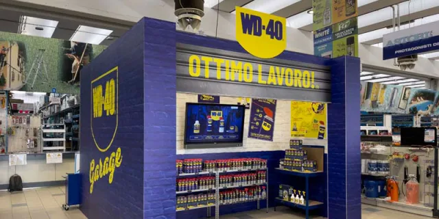 WD-40 apre il primo Shop-in-Shop in Italia da Astori