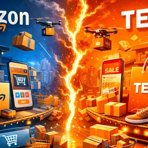 eCommerce: nelle vendite Temu raggiunge Amazon