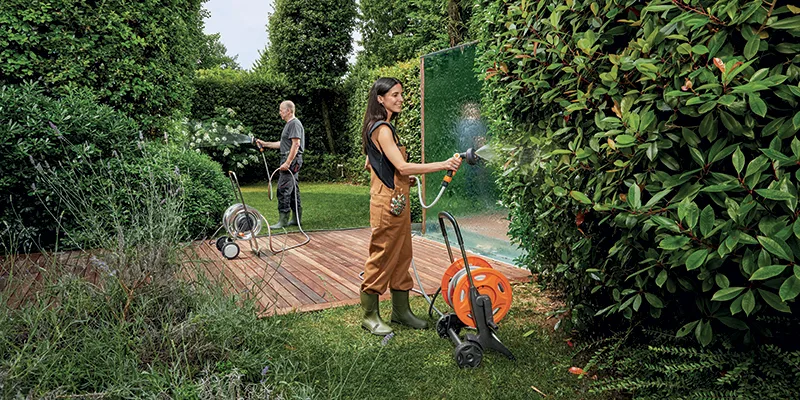 irrigazione giardino con GF