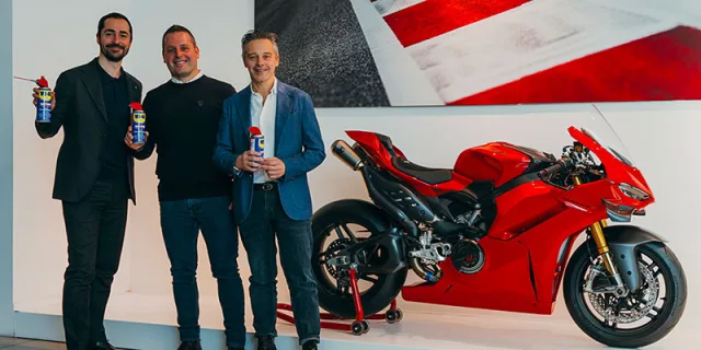 Ducati e WD-40, la partnership si estende al post-vendita