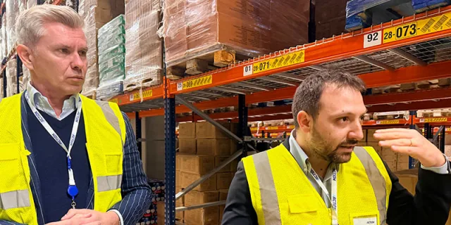 Visita al nuovo Centro di Distribuzione Action di Novara