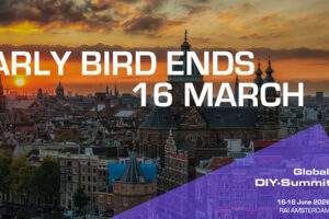 Global DIY-Summit Exhibition, Early Bird fino al 16 marzo
