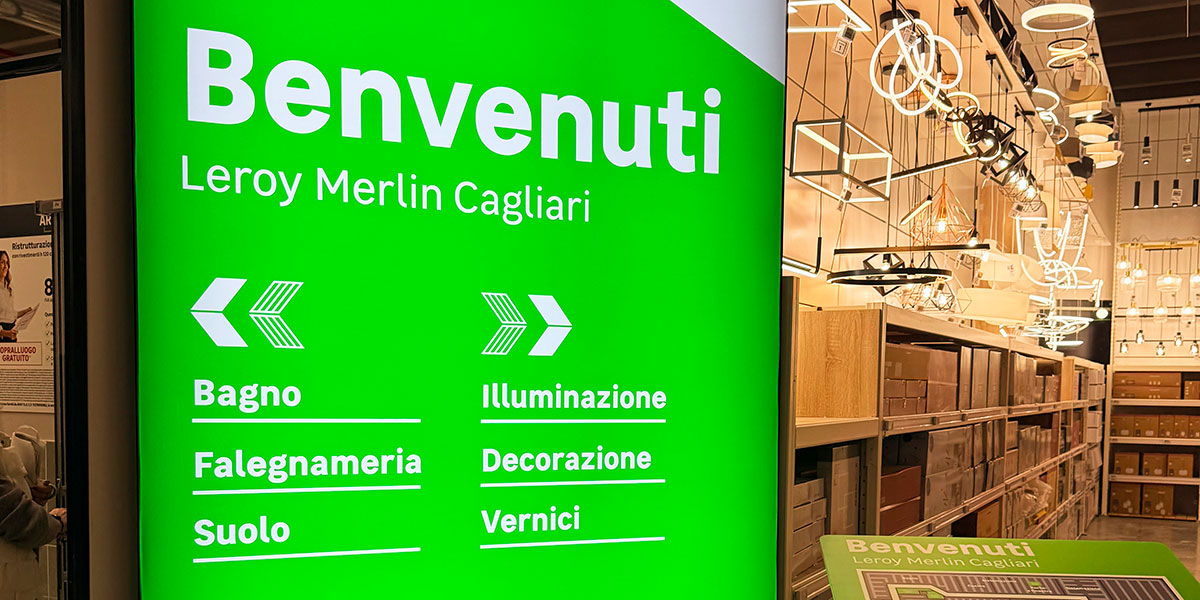 Leroy Merlin apre a Elmas (CA). La visita