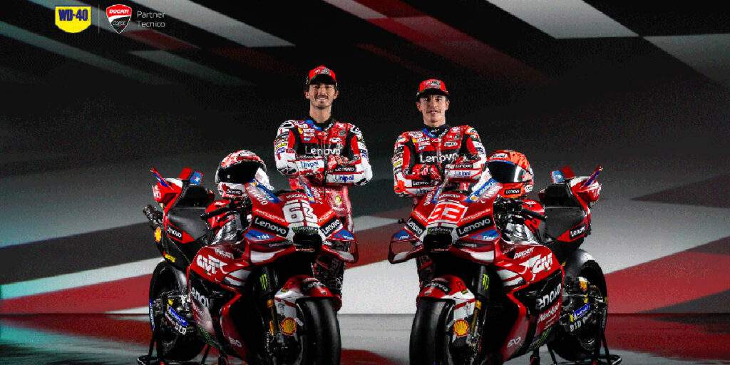 WD-40 rinnova la partnership con il Ducati Lenovo Team per la stagione MotoGP 2026