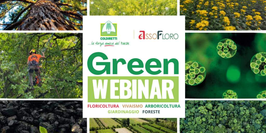 Formazione: tornano i GreenWebinar di Assofloro e Coldiretti