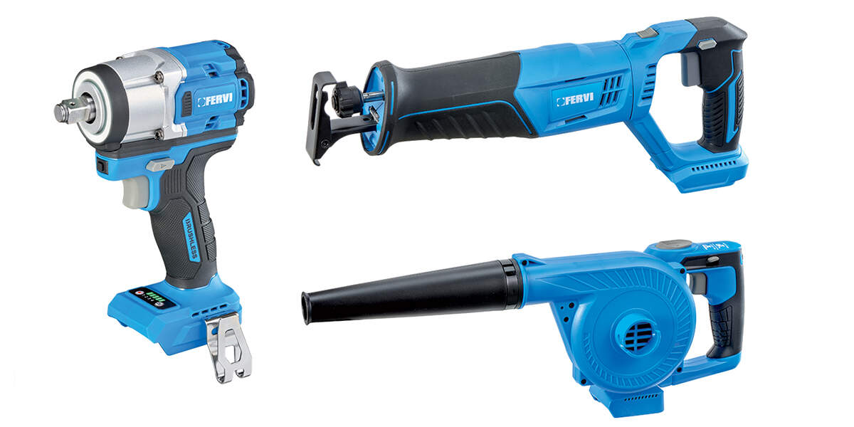 elettroutensili Fervi a batteria