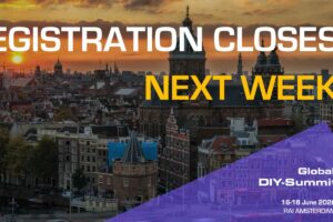 Global DIY-Summit 2026, iscrizioni entro il 25 maggio