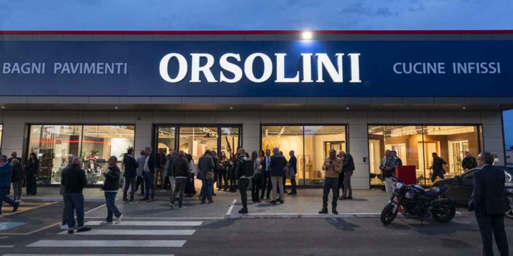 Orsolini inaugura il nuovo showroom di Pomezia