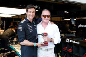 Einhell e il team Mercedes-AMG Petronas F1 rinnovano la partnership