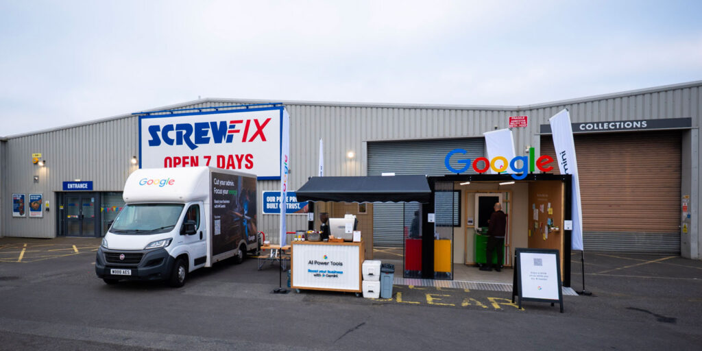 Google e Screwfix portano l’AI nei negozi